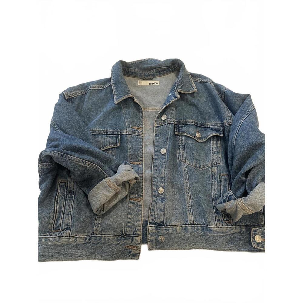 Topshop Moto Denim Jacket